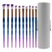 Beifenl Makeup Brush Set Eyeshadow Concealer Lip Cosmetics Make Up for Beginner Powder Foundation with Storage Tube