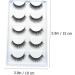 minkissy 10 Pairs Fake Eyelashes 5d Magnetic Eyelashes Reusable Flase Lash Cosplay Lashes Short Fake Eye Lashes Stick on Eyelashes False Lashes Faux Lashes Miss Chemical Fiber Natural - Buy Online on GoSupps.com