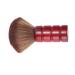 minkissy Large Barber Brush Haircut Brush Barber Tools Hair Cutting Neck Duster Barber Face Brush Hair Cleaning Brush Barber Hair Brush Face Duster Hair Cutting Tool Red Broken Hair Bamboo