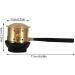 Buy Partykindom 1 Set Smoke-Free Moxibusion Box - Gold Soundbar Holder & Massage Device | International Shipping Available - Buy Online on GoSupps.com