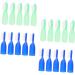 100 PC Portable Mini Toothbrush Set - Soft Finger Toothbrushes for Travel & Cleaning - Variety of Colors - Ideal for Prisons & Everyday Use - Buy Online on GoSupps.com