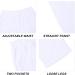 CTU Men's Linen Beach Set: Long Sleeve V-Neck Shirt & Yoga Pant, White - Summer Vacation Essential - Buy Online on GoSupps.com