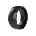 CatXQ Smart Ring Compatible with iOS Android,2 NFC Safe Quick Trigger Instruction (Phone/Location/SOS),Support Simulation of 4 ID/IC Smart Cards,Waterproof,Ceramic Ring for Men Women (Size:12) No.12 Black