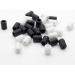 MBBEST 100PCS Cord Locks Silicone for Drawstrings - Adjustable Non Slip Stopper & Lanyard Buckle Barrel Connectors (50 Black 50 White) - Buy Online on GoSupps.com