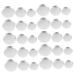 GALPADA 30 pi ces Palette Fards Paupi res Vides Ronde Aluminium pour Maquillage Teint Organisateur Cosm tique Compact Voyage