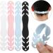 Comfortable PPE Relief Ear Pain Saver - Adjustable Transparent Face Extender Hook Straps for Enhanced Comfort - Buy Online on GoSupps.com
