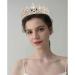 ATODEN Gold Crystal Crown Tiara for Women - Wedding, Birthday, Prom, Bridal Hair Accessories - Buy Online on GoSupps.com