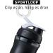 BlenderBottle SportMixer Tritan - BPA Free Protein Shaker & Water Bottle | Fitness Shake Mixer - Black/White - Buy Online on GoSupps.com