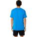 ASICS Men's Short Sleeve Heather Tech Top - 3XL Electric Blue Heather - Apparel - Buy Online on GoSupps.com