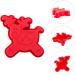 PRETYZOOM Small Cake Mold 6 pcs Biscuit Mould Christmas Making Mold Molds DIY Themed Cake Baking Cartoon Dessert Adorable 17.6X14.5X3CMx3pcs As Shownx3pcs - Buy Online on GoSupps.com