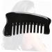 Beavorty 2pi ces Peigne De Massage Corne De B uf Naturelle Outil Multifonctionnel Pour Massage Du Chevelu Pour Hommes Et Femmes La Casse Des Cheveux Et Apaise Le 11x6.5cmx2pcs noirx2pcs - Buy Online on GoSupps.com