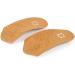 Buy Orthotic Insoles for Plantar Fasciitis - Arch Support Metatarsal Pad & Heel Cushion | Ultra Light Leather US Women 6.5-7.5 - Buy Online on GoSupps.com