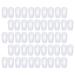 Iplusmile 25 pairs of glasses nose pads schnapps glass nose bridge cushions for glasses nose protection for glasses spare nose pads for glasses glasses pads nose universal pebble gel glass