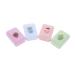 Homsfou glass container 8 pieces of contact lens container contact case for pink eyes lens travel case lens bags lens case travel supplier eye care holder colored contact lenses case