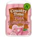 Pink Lemonade Naturally Flavoured Powdered Drink Mix Bundle. Includes (1) Container of Country Time Lemonade Naturally Flavoured Powdered Drink Mix (538g) with BIG MAPLE Trivia Cards. Perfect for Summer Days Pool Beach Home School
