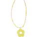 Vsilay Lianxue Colorful Floral Pearl Necklace | Cute Acrylic Beads Collarbone Chain | Fashion Jewelry for Women & Girls - Buy Online on GoSupps.com