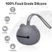 Airfish Silicone Pacifier Box - BPA-Free Baby Bear Travel Storage for Girls | Perfect Pacifier Holder in Gray - Buy Online on GoSupps.com