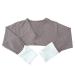 EDENSWEAR Zinc-Filled Rayon Eczema Face Anti-Scratch Sleeve Cover Vest (24Months Grays) Grays 24 Months