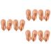 minkissy 6 Pairs Foot Softening Socks moisturizing Sleeves Floor Socks Silicone Socks Foot Care Heel Sleeve for Plantar Elastic Boat Socks Beach Socks SEBS Socks Protection Jacket