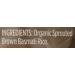 Lundberg Family Farms Sprouted Brown Basmati Rice 16oz Pack - Organic Sprouted Brown Basmati Rice - Buy Online on GoSupps.com