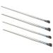 OHPHCALL 4pcs Nose Shadow Brush Angled Cosmetic Brush Eye Shadow Blending Brush Eye Shadow Brush Alloy