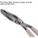 Buy Stainless Steel Eyebrow Tweezers - Comfortable Handle Thick Clasp Perfect for Eyebrows & Beards - International Shipping Available - Buy Online on GoSupps.com