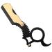 POOPFIY Barber Razor Set Professional Traditional Barber Razor Quality Manual Shave with Storage Box Gold