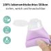 OPRET 100ML Silicone Travel Bottles Set - 4 Leak-Proof Portable Containers for Shampoo Cream Rinse | BPA-Free TSA-Tested | Yellow Orange Pink Purple - Buy Online on GoSupps.com