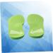 Reflexology Shoe Pads for Women & Men - Sports Correction Insoles for Foot Pain Relief & Arch Support | O Leg & Strephexopodia Fix | 22x7.5cm Green - Buy Online on GoSupps.com