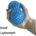 Stingy Spiked Massage Ball - Peanut Shape Hand & Foot Device for Deep Muscle Relaxation - 2 Pack Blue - Buy Online on GoSupps.com