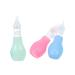 Hemoton Baby Suction Bowls 3pcs Anti Reflux Nasal Aspirator Baby Nose Suction Kids Nasal Aspirator Anti-Reflux Silica Gel Clearer Child Baby Nose Aspirator