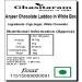 Ghasitaram Gifts Rakhi Gifts for Brothers Rakhi Sweets - Anjeer Chocolate Laddoo in White Box with Beads Rakhi Anjeer Chocolate Laddoo in White Box with Rakhi - Buy Online on GoSupps.com