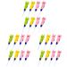 24 Pcs of Cartoon Earpicks Digging Ear Spoons Ear Cleaning Spoon Lighted Earwax Removal Assorted Colorx3pcs 10.5X2.5X1CMx3pcs