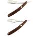 Minkissy 2 pieces of men's razor Rasuradoras Para Hombres men's razor to shave foldable razors of straight razor vintage-safe manueller razor safe razor