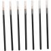 WOONEKY 100pcs Eyeliner Eyebrow Liner Brush Cosmetics Brush Fine Line Brush Makeup Tools With Hat - Buy Online on GoSupps.com
