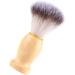 Fomiyes Wooden Handle Razor Brush - Premium Beard Care & Shaving Accessories for Men | Synthetic Fiber Shaving Foam & Grooming Tools - Buy Online on GoSupps.com