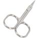 Eyebrow Scissors with Stainless Steel Curved Shape for Facial Hair and Eyelash Trimming Little Manicure Scissors - Buy Online on GoSupps.com