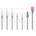 Professional Nail Drill Set | Electric Manicure & Pedicure Tools | 7-Piece Polishing Accessories for Perfect Nails - Buy Online on GoSupps.com