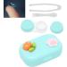 Sonew Contact Lens Case - Portable Mini Travel Kit with Mirror | Soaking Storage Holder in Green - Buy Online on GoSupps.com