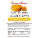 Southern Gourmet Gluten Free Cheese Straws - Traditional Cheddar Flavor - 2 Pounds - Buy Online on GoSupps.com