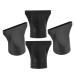 Baluue 4pcs Hair Accessories Hair Dryer Adapter Hair Dryer Hair Dryer Narrow Nozzle Plastic Black