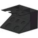 Sharplace Black Razor Holder & Toothpaste Organizer - Stylish Bathroom Storage Box & Makeup Stand - Buy Online on GoSupps.com