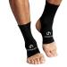COPPER HEAL ANKLE Compression Sleeve (PAIR) - Highest Copper Infused Socks Arch Support Foot Swelling Achilles Tendon Joint Pain Plantar Fasciitis Sports Injury (L) L - (1 Pair)