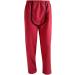 Daily Wear Elderly Incontinence Warm Open Crotch Pants Easy to Wear and Take Off Hospital/Home Care Nursing Aid (Color : Red Size : XL-XLarge) XL-XLarge Red