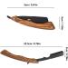 Benkeg Razor - Premium Wooden Handle Folding Razor for Beard Care | Stainless Steel Shaving Tool - Buy Online on GoSupps.com