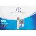 Test Strips Made for Blood Glucose Testing Compatible with Bayer Glucometer only 100 nos White