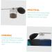 5pcs Hair Accessory Bottle Powder Convenient Sprayer Household Holder Spray Dispenser Professional 19X6.5CMx5pcs Assorted Colorx5pcs - Buy Online on GoSupps.com