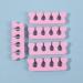 KASCLINO Heart Shape Toe Separators 100pcs - Nail Polish Spacer for Men and Women (Pink) - Buy Online on GoSupps.com