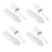 LIFKOME 4 pi ces Tube Mat Transparent Flacon Vide Plastique avec Couvercle R utilisable pour Cosm tiques DIY et Voyage