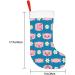 Floral Pattern Velvet Christmas Socks - Cute Pig Design for New Year | One Size International Shipping - Buy Online on GoSupps.com